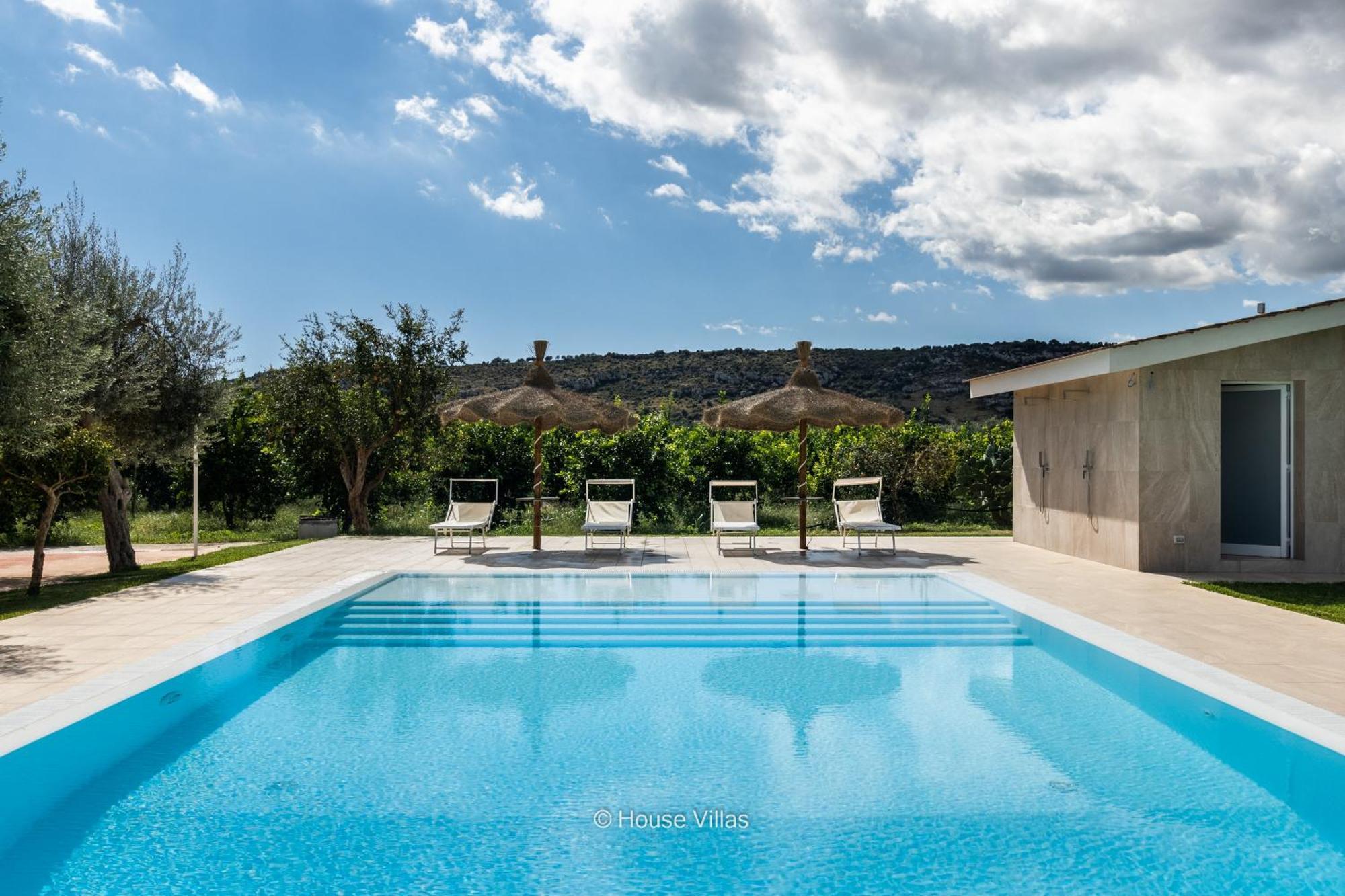Villa Zagara Bianca Floridia Bagian luar foto