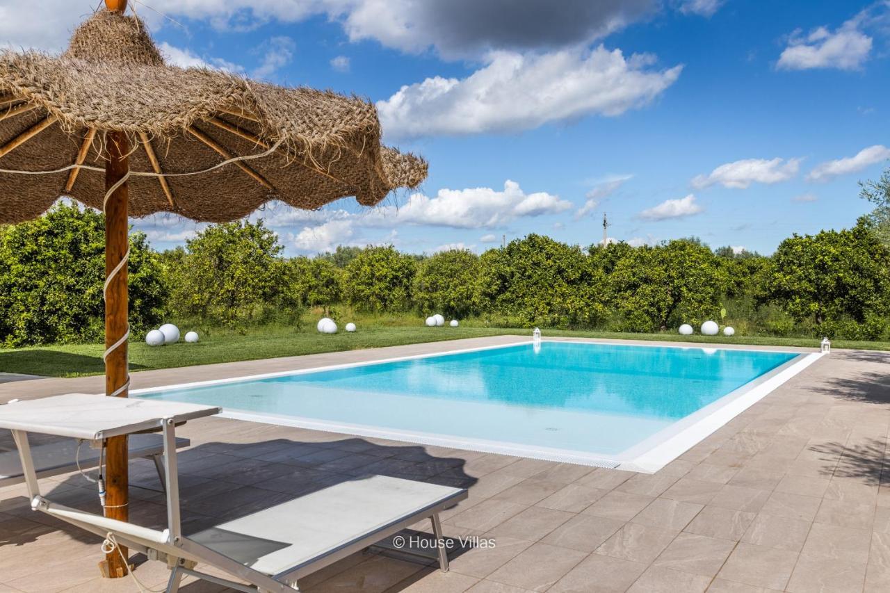 Villa Zagara Bianca Floridia Bagian luar foto